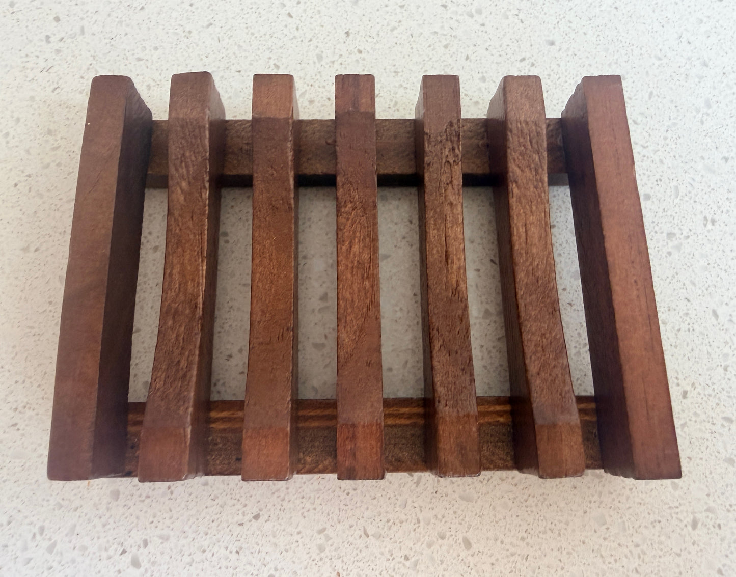 Slotted Wooden Soap Dish