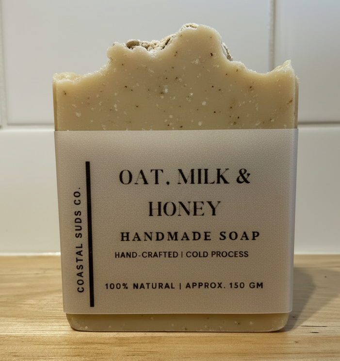 Oat, Milk & Honey | Gentle Moisturizing Handmade Soap