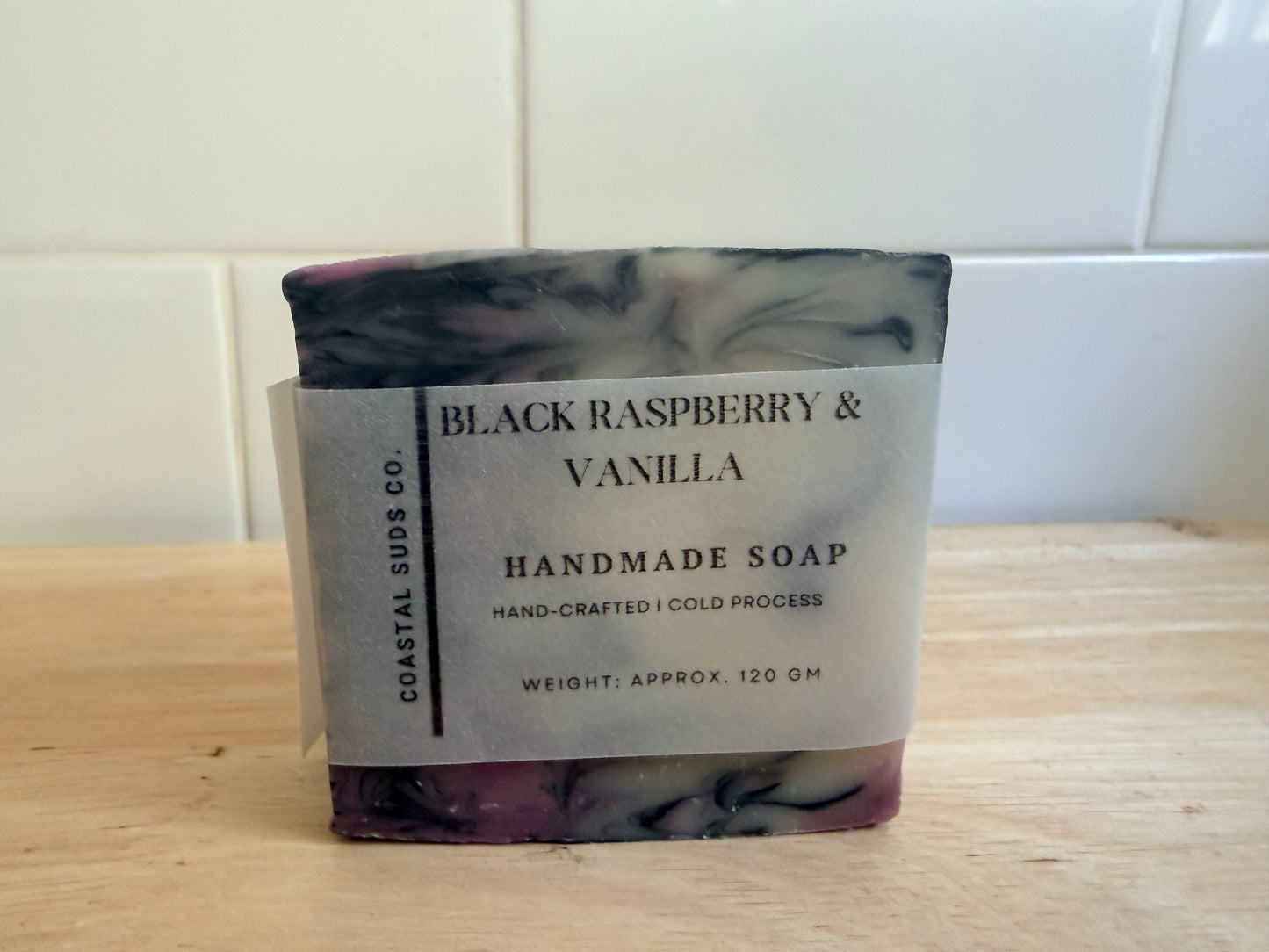 Blackberry & Vanilla Handmade Soap Bar | Artisan Skincare